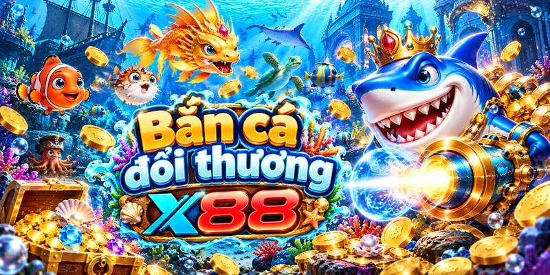 Bắn Cá Đổi Thưởng X88 – Khám Phá Đại Dương Cực Đỉnh